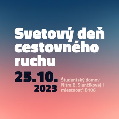 Svetový deň cestovného ruchu 2023