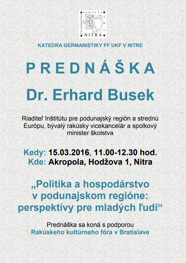 Politika a hospodárstvo v podunajskom regióne: perspektívy pre mladých ľudí