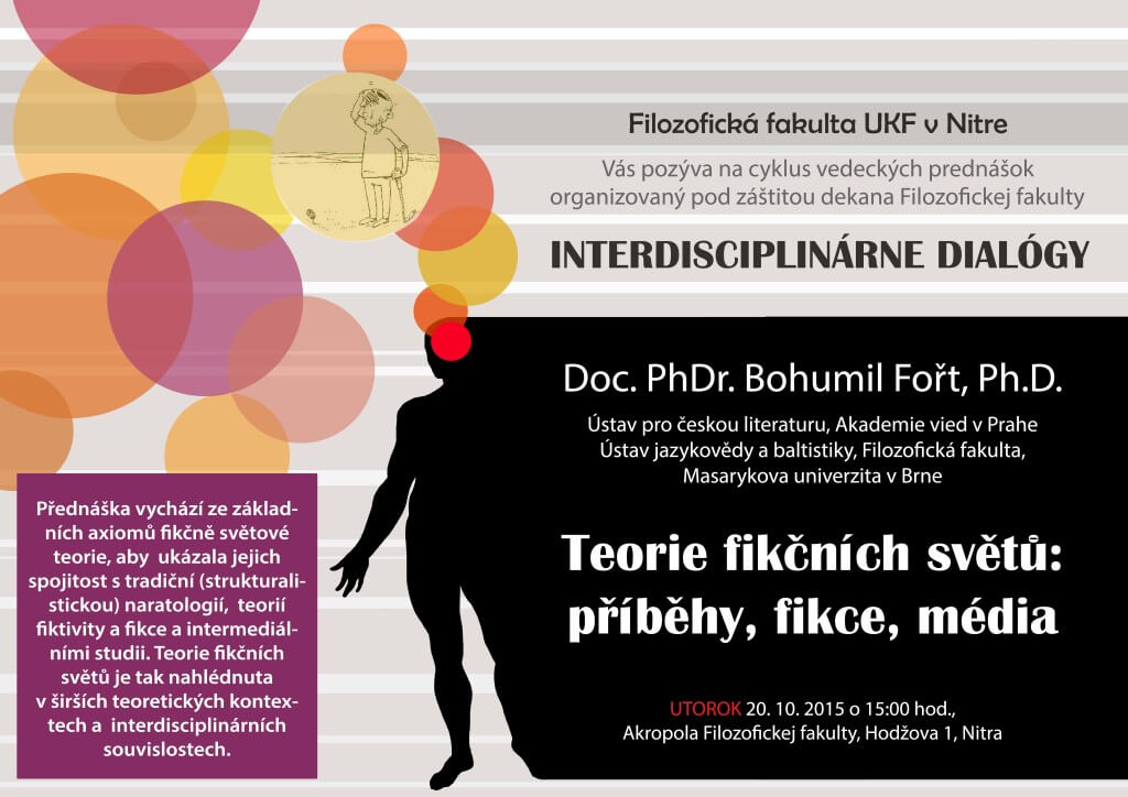 Interdisciplinárne dialógy: Doc. PhDr. Bohumil Fořt, PhD.