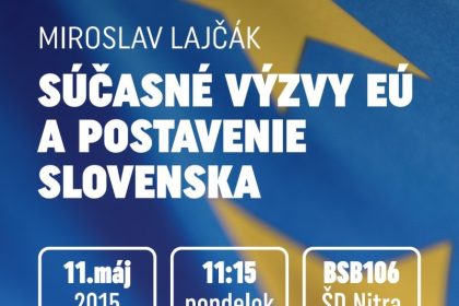 Súčasné výzvy EÚ a postavenie Slovenska