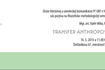 Transfer Anthroposa