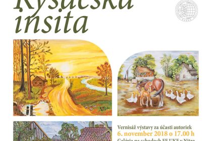Výstava obrazov: Kysáčska insita