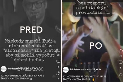 Študenti KMKAR vytvorili v spolupráci s Ministerstvom vnútra SR  kampaň k výročiu Nežnej revolúcie