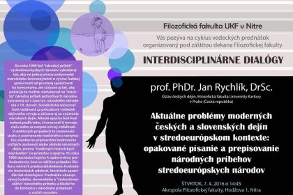 Interdisciplinárne dialógy: prof. PhDr. Jan Rychlík, DrSc.