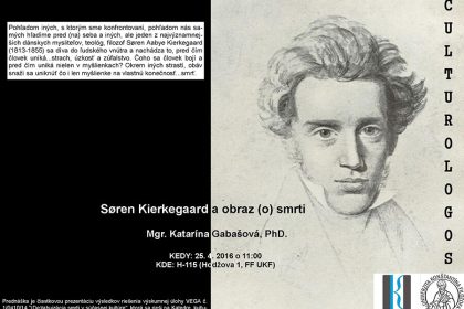 Culturologos: Søren Kierkegaard a obraz (o) smrti