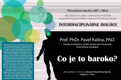 Interdisciplinárne dialógy: prof. PhDr. Pavel Kalina, PhD.