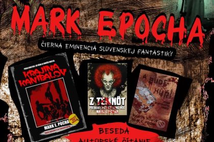 Tvorca hororovej literatúry Mark E. Pocha na besede v priestoroch KSL FF UKF v Nitre