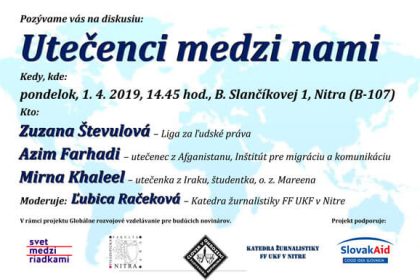 Utečenci medzi nami