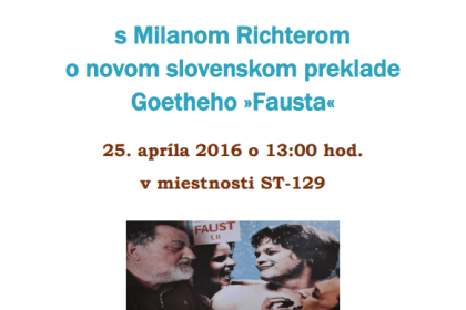 Beseda s Milanom Richterom