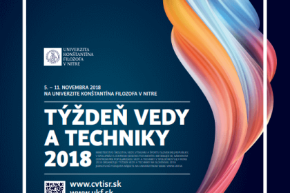 Týždeň vedy a techniky 2018 na FF UKF