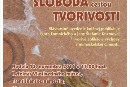 Sloboda cestou tvorivosti