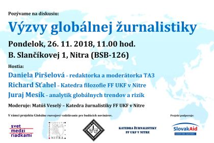 Výzvy globálnej žurnalistiky