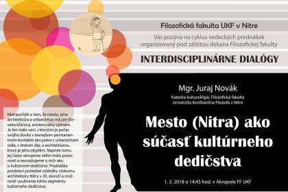 Interdisciplinárne dialógy: Mgr. Juraj Novák