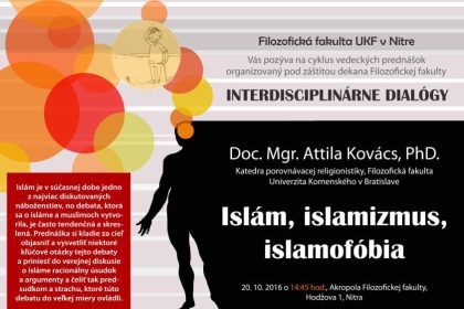 Interdisciplinárne dialógy: doc. Mgr. Attila Kovács, PhD.