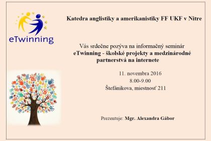 eTwinning – školské projekty a medzinárodné partnerstvá na internete
