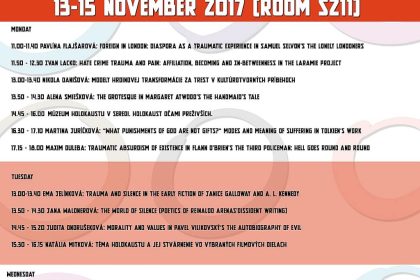 Narratives of Trauma and Pain in Literature and Visual Art