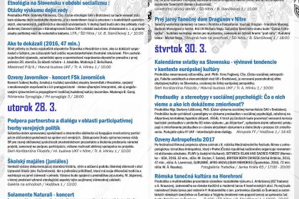 Etnologické dni 2017