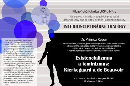 Interdisciplinárne dialógy: Dr. Primož Repar