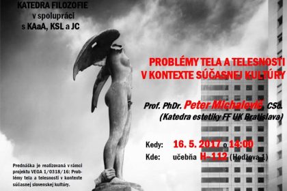 Problémy tela a telesnosti v kontexte súčasnej kultúry