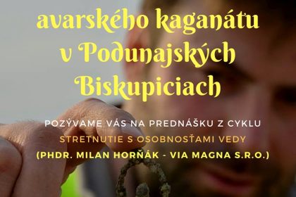 Stretnutie s osobnosťami vedy: Mgr. Milan Horňák
