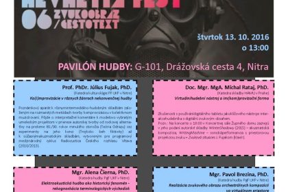 Culturologos: Komprovizovanie hudbou a umením