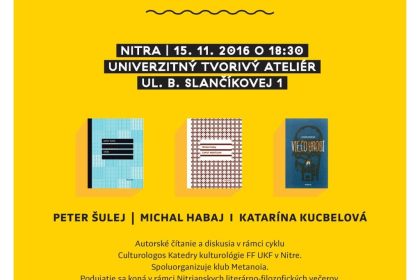 Culturlogos: Literárne vlnenie 2016