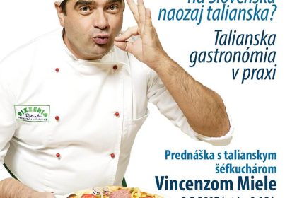 Prednáška s talianskym šéfkuchárom Vincenzom Miele
