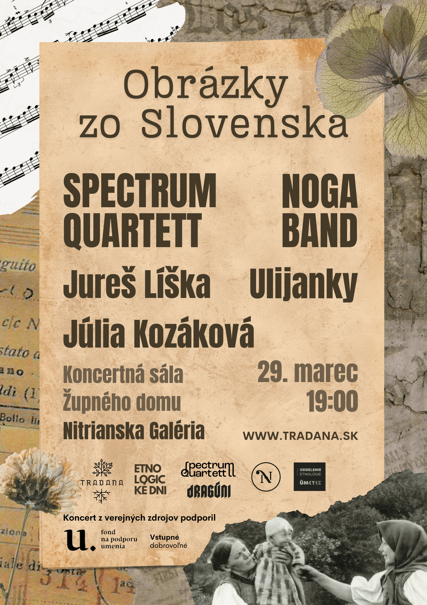 Koncert OBRÁZKY ZO SLOVENSKA