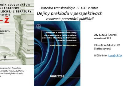 Dejiny prekladu v perspektívach