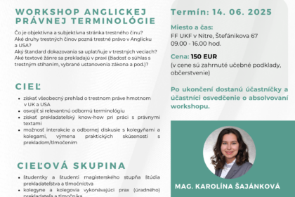 „Actus reus a mens rea…“ – Trestné právo hmotné v USA a UK