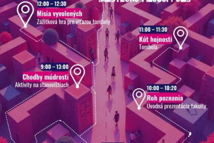 Deň otvorených dverí: Labyrint Mestečka Filozofpolis sa vracia!