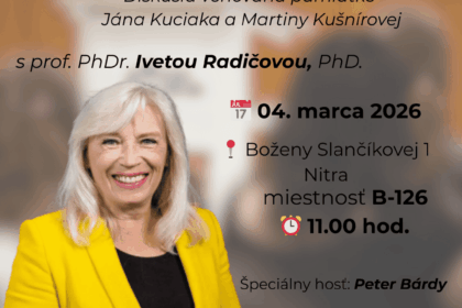 Diskusia s Ivetou Radičovou a Petrom Bárdym