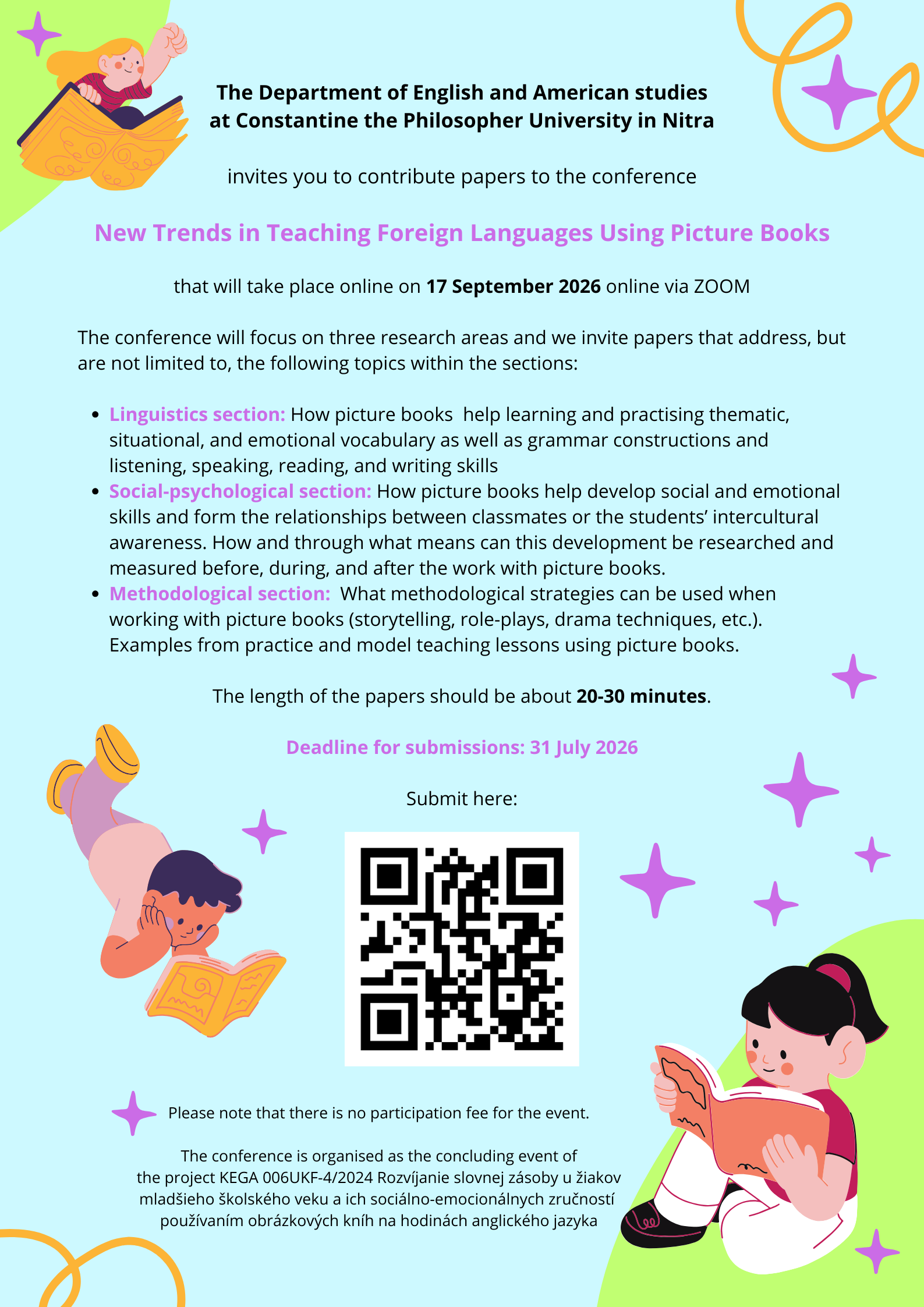 New Trends in Teaching Foreign Languages Using Picture Books
