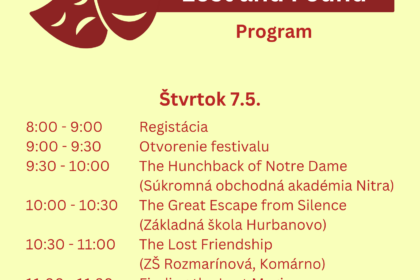 Divadelného festivalu v cudzích jazykoch